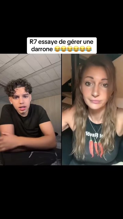 R7 essaye de gérer une darrone