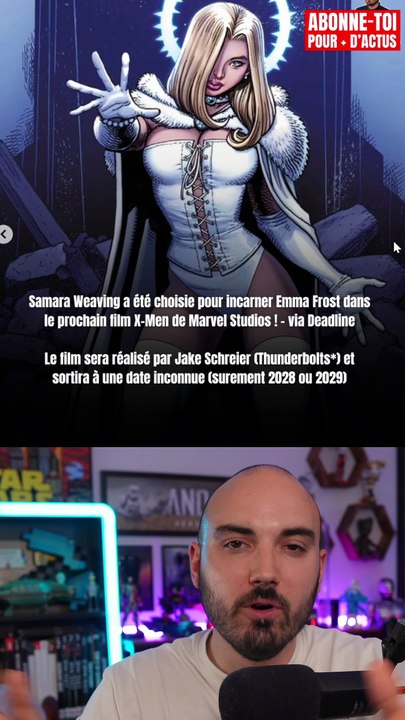 Elle rejoint le film X-Men