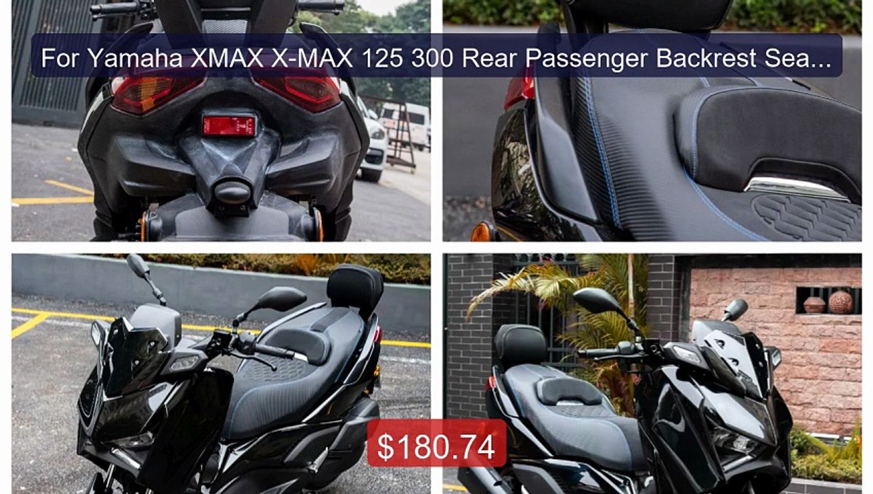 For Yamaha XMAX X-MAX 125 300 Rear Passenger Ba...