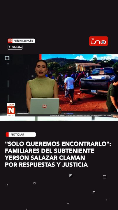 "Solo queremos encontrarlo": familiares del subteniente Yerson Salazar claman por respuestas y justicia