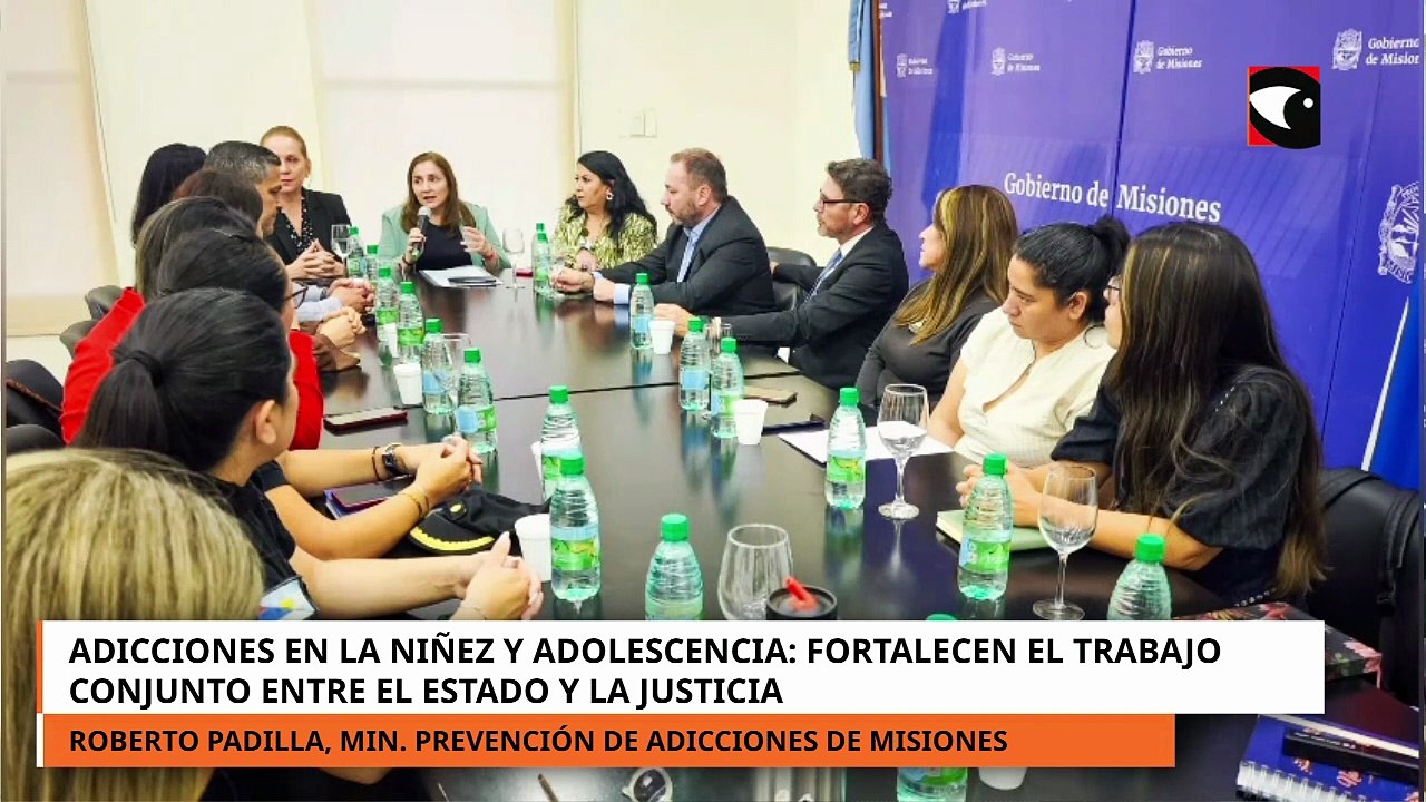 Adicciones en la niñez y adolescencia Fortalecen el trabajo conjunto entre el estado y la Justicia