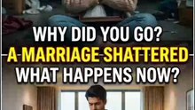 A Marriage Shattered: Will He Return? 🥺 #DramaShorts