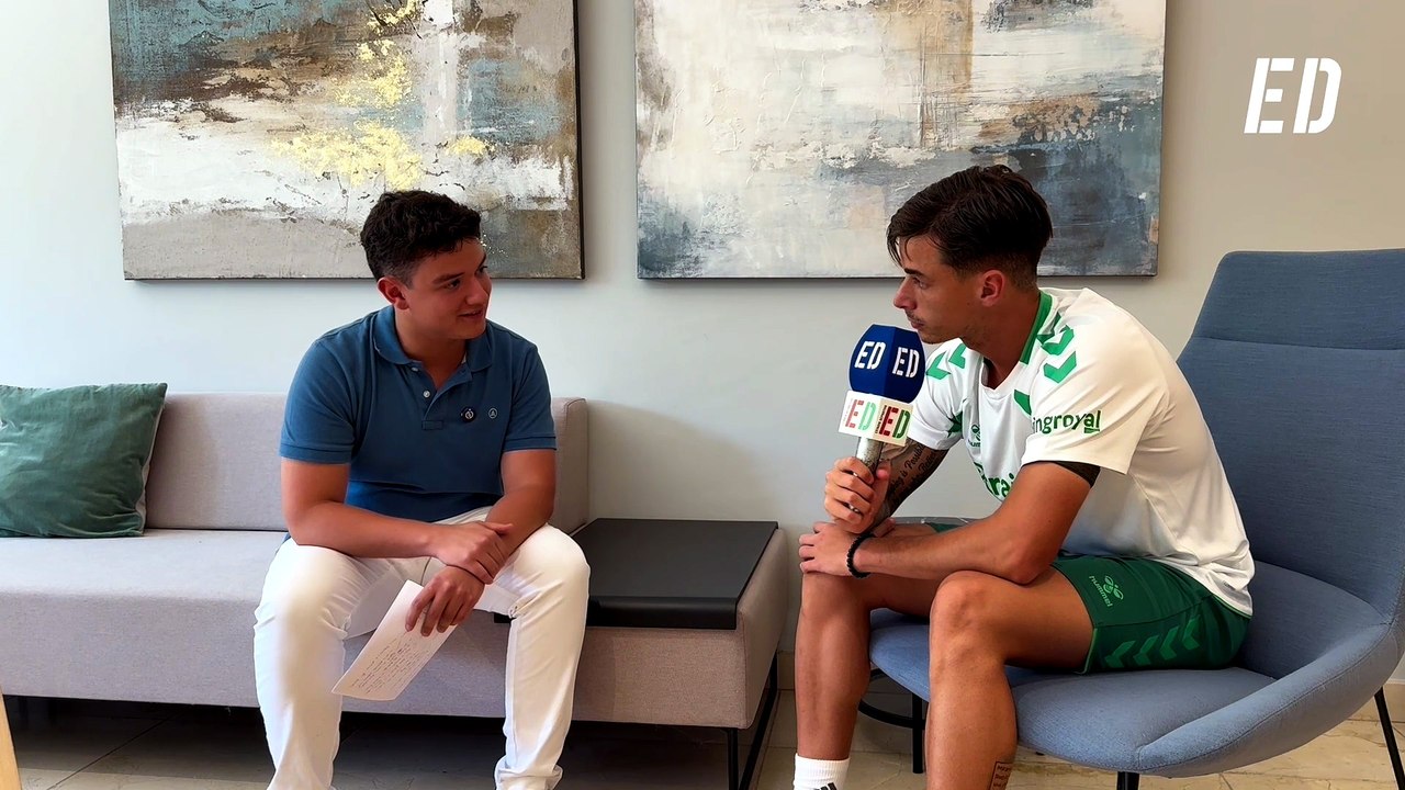 Valentín Gómez: "Estoy feliz en el Betis; queda mucho por delante para mirar otro lado"