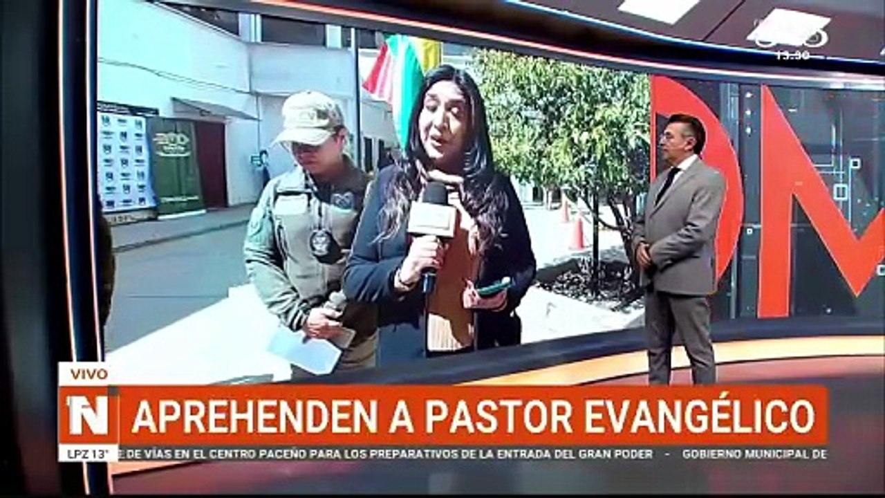 Aprehenden a pastor evangélico