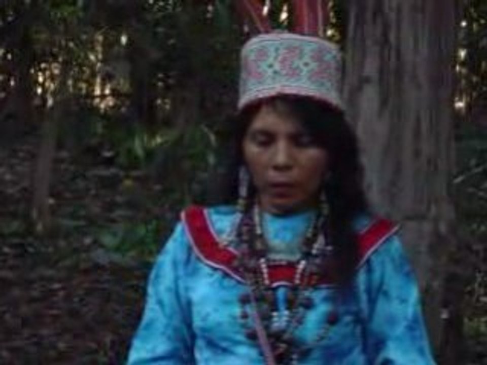 Amazon shaman singing