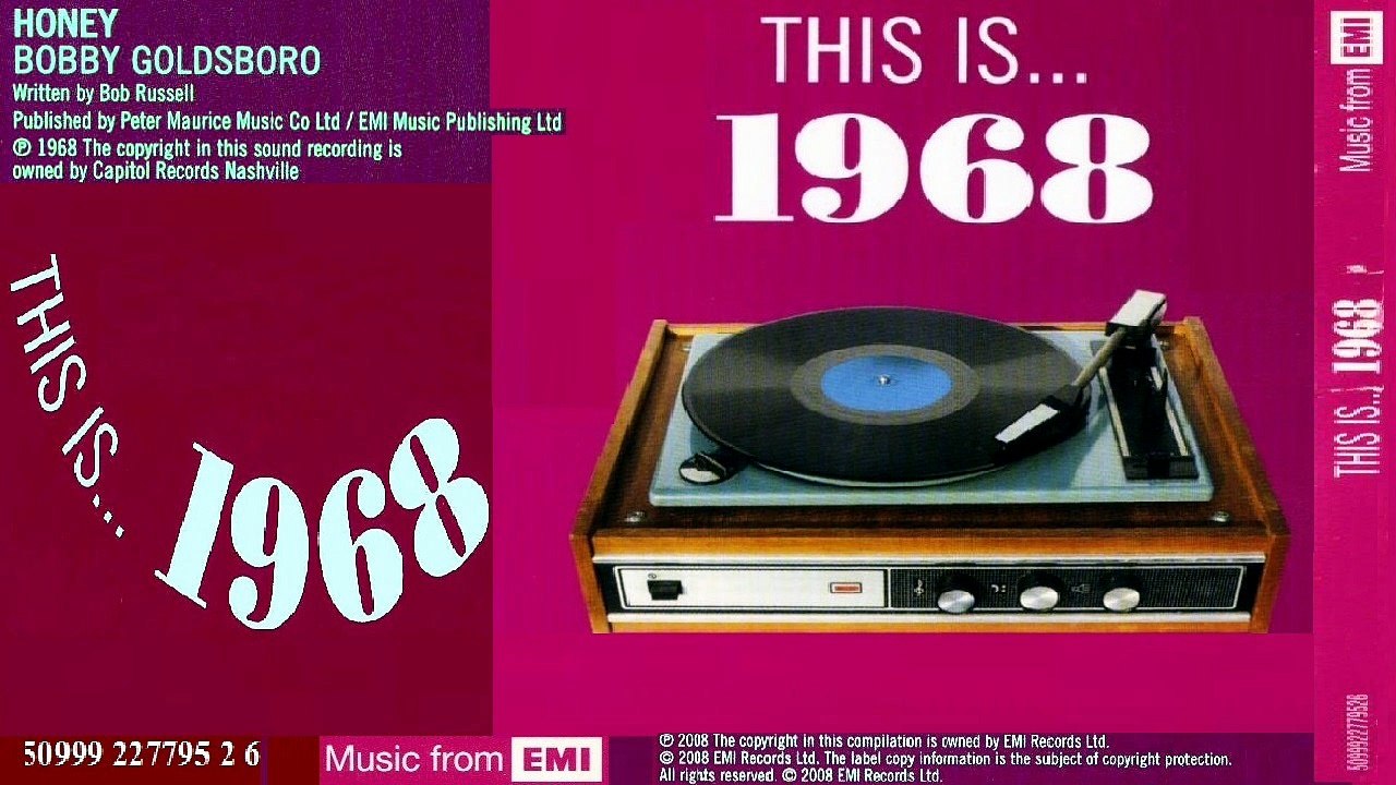 BOBBY GOLDSBORO — HONEY | THIS IS... 1968 | CD MP3 | Music from EMI