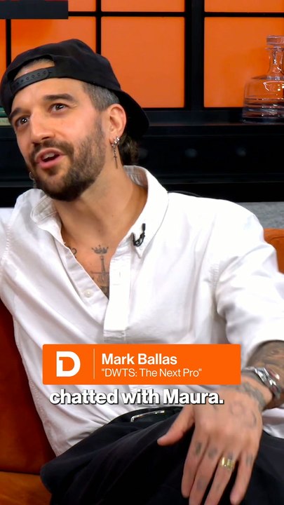 Mark Ballas says Maura Higgins "manifested" 'DWTS'