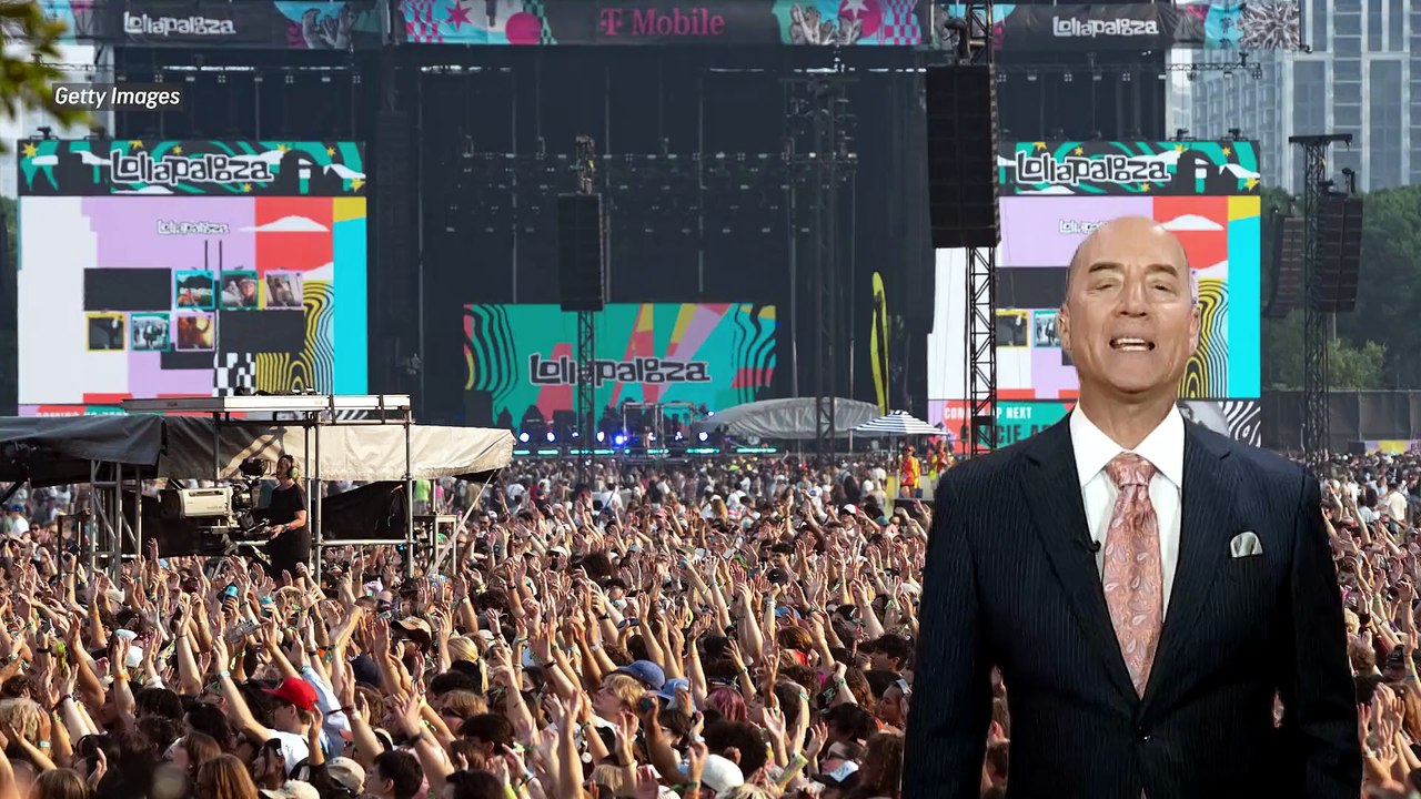 Here is your weekend forecast for Chicago's Lollapalooza