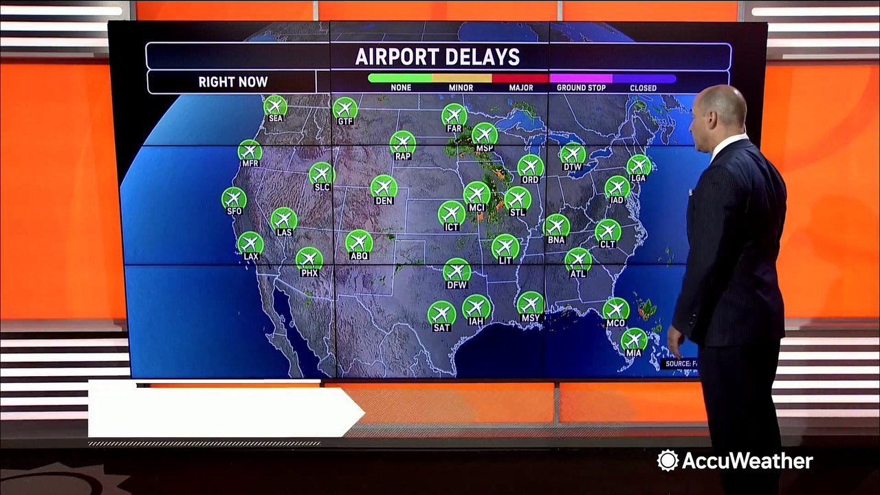 Here's your travel forecast for July 31