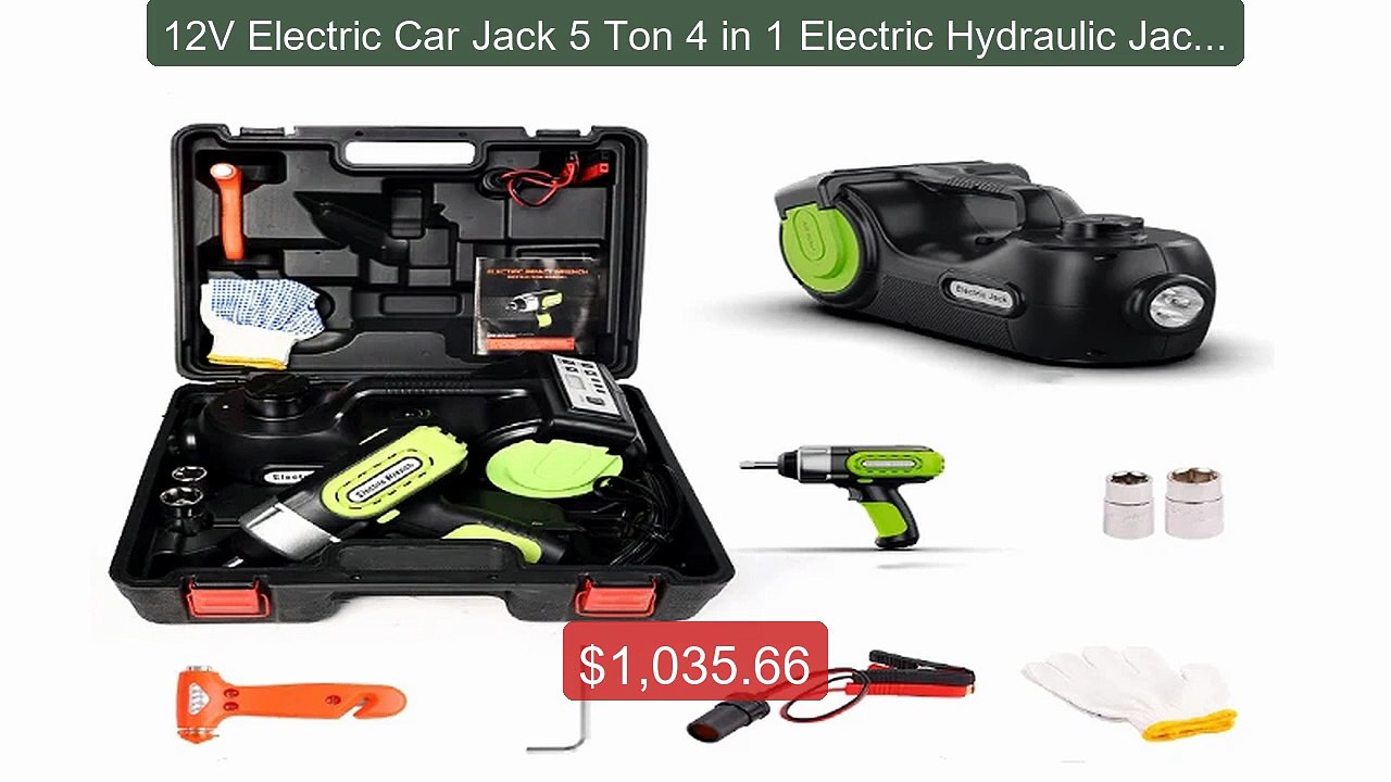 12V Electric Car Jack 5 Ton 4 in 1 Electric Hydraulic Jack ... -- Top Pick 2026 | Unbeatable Price!