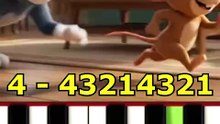Tom & Jerry Theme Song – Easy Piano Tutorial