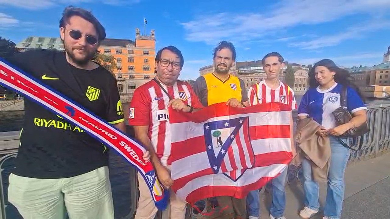 Conoce a la peña del Atlético de Madrid de Estocolmo