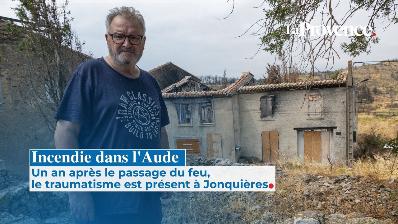 Un an après le mégafeu dans l'Aude : Jonquières, un village "traumatisé"