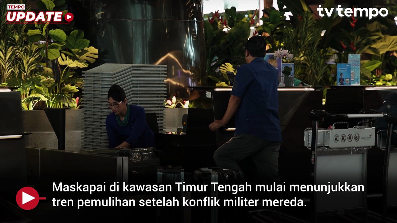 Imbas Konflik Timur Tengah Penerbangan Global Menurun