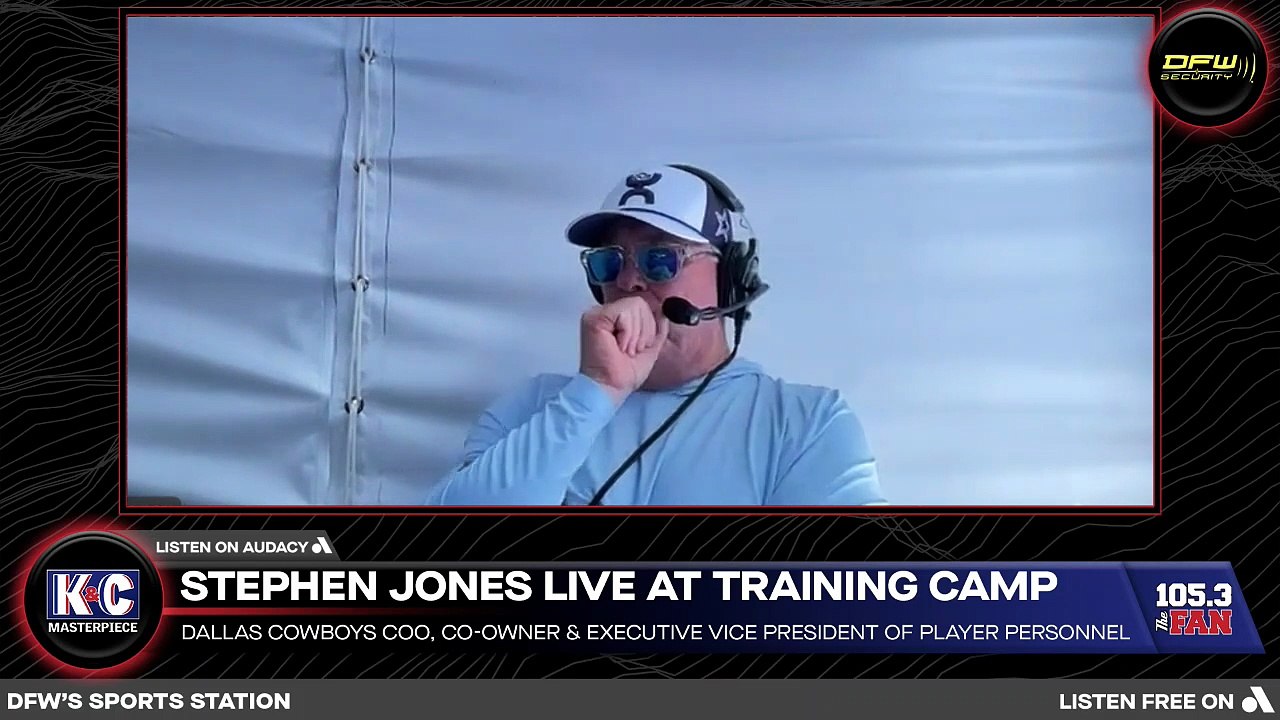 Dallas Cowboys EVP Stephen Jones on potential trades, FA additions