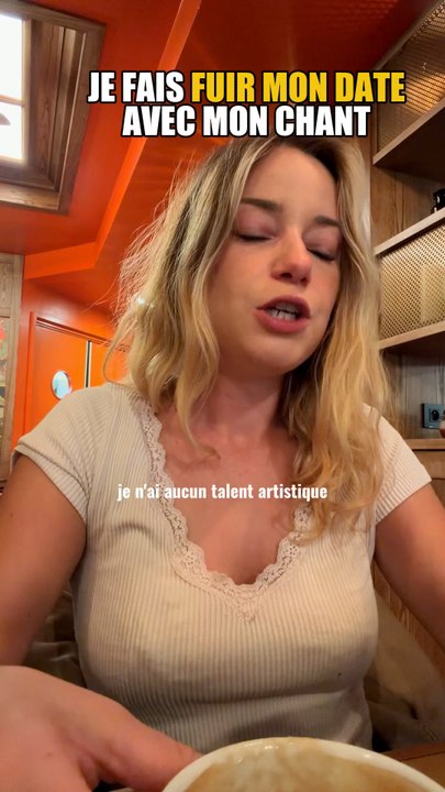 Je me ridiculise en plein date