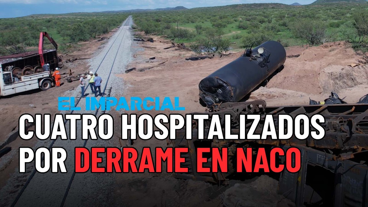 HOSPITALIZAN a CUATRO PERSONAS por DERRAME de hidrosulfuro en NACO, Sonora