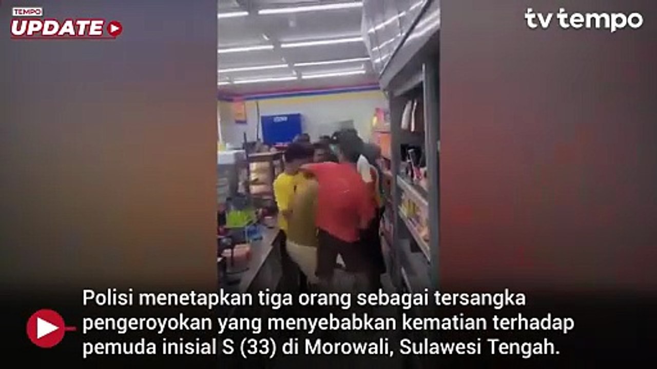 Penetapan 3 Tersangka Kasus Pengeroyokan Maut Pemuda di Morowali