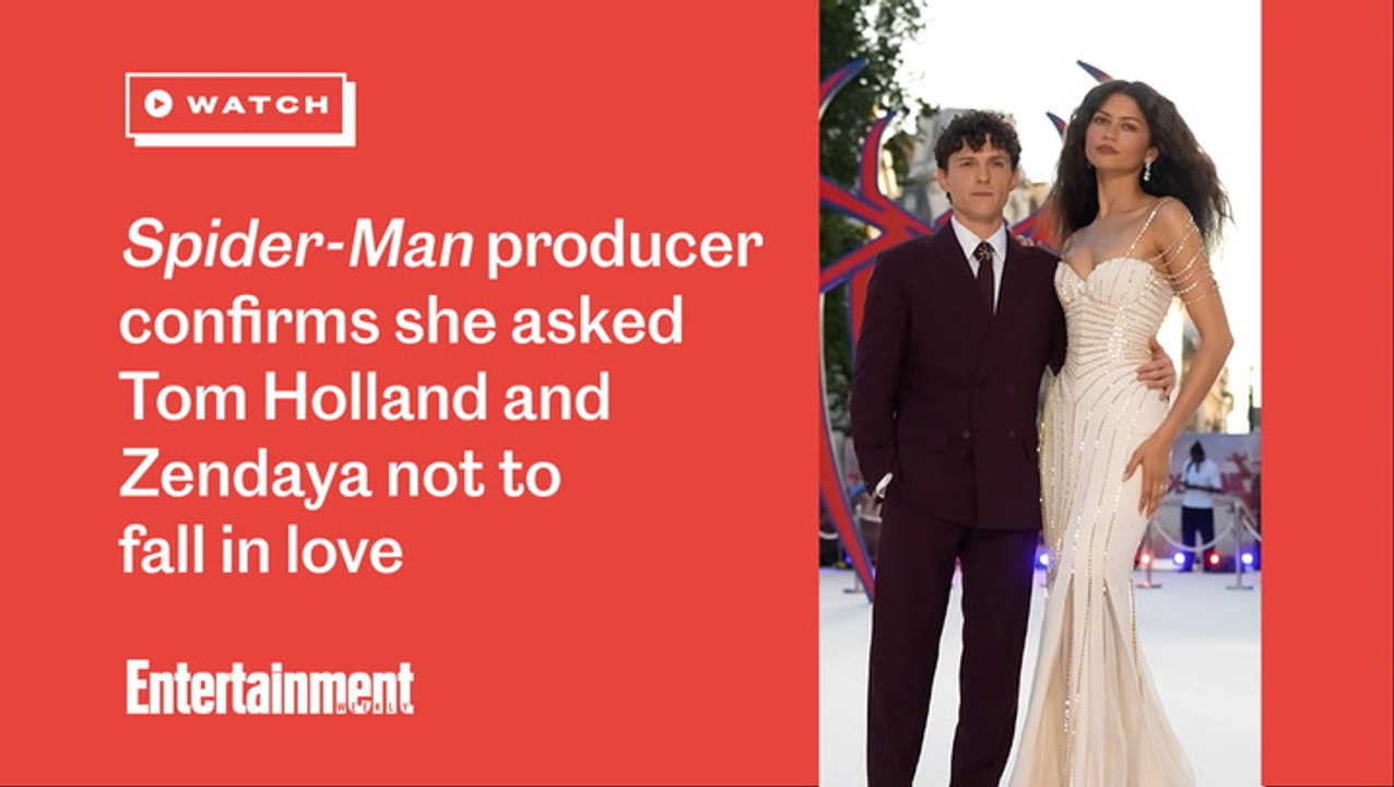 'Spider-Man' producer confirms she asked Tom Holland and Zendaya not to fall in love