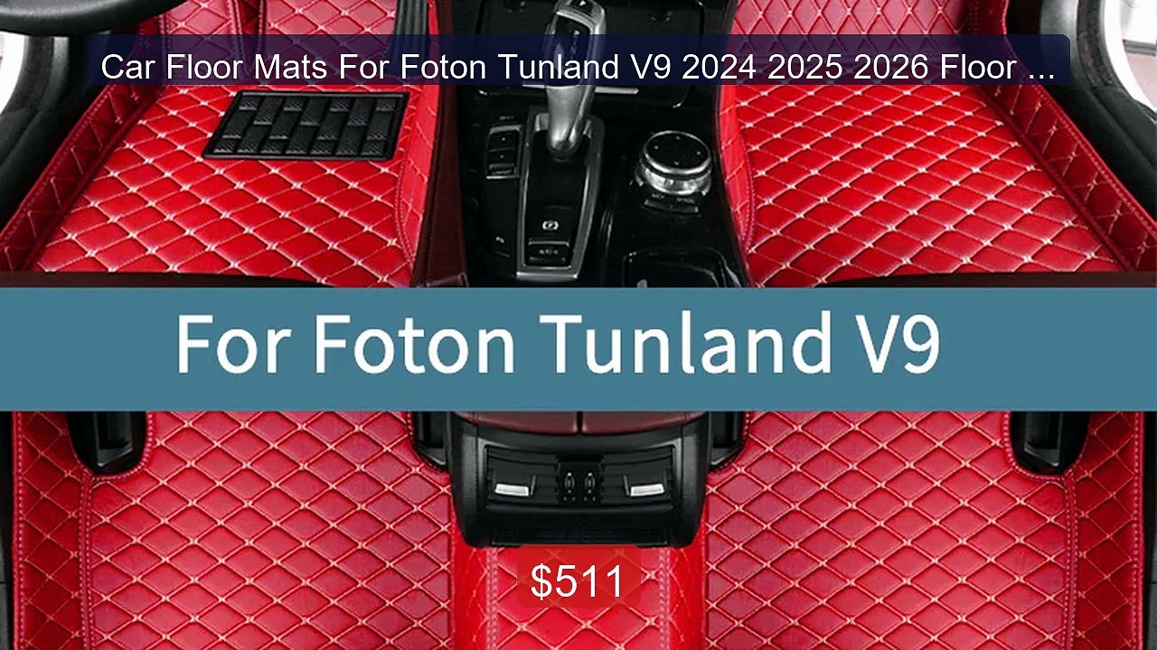 Car Floor Mats For Foton Tunland V9 2024 2025 2026 Floor Mats ... -- Hot Deal 2026 | Limited Offer!