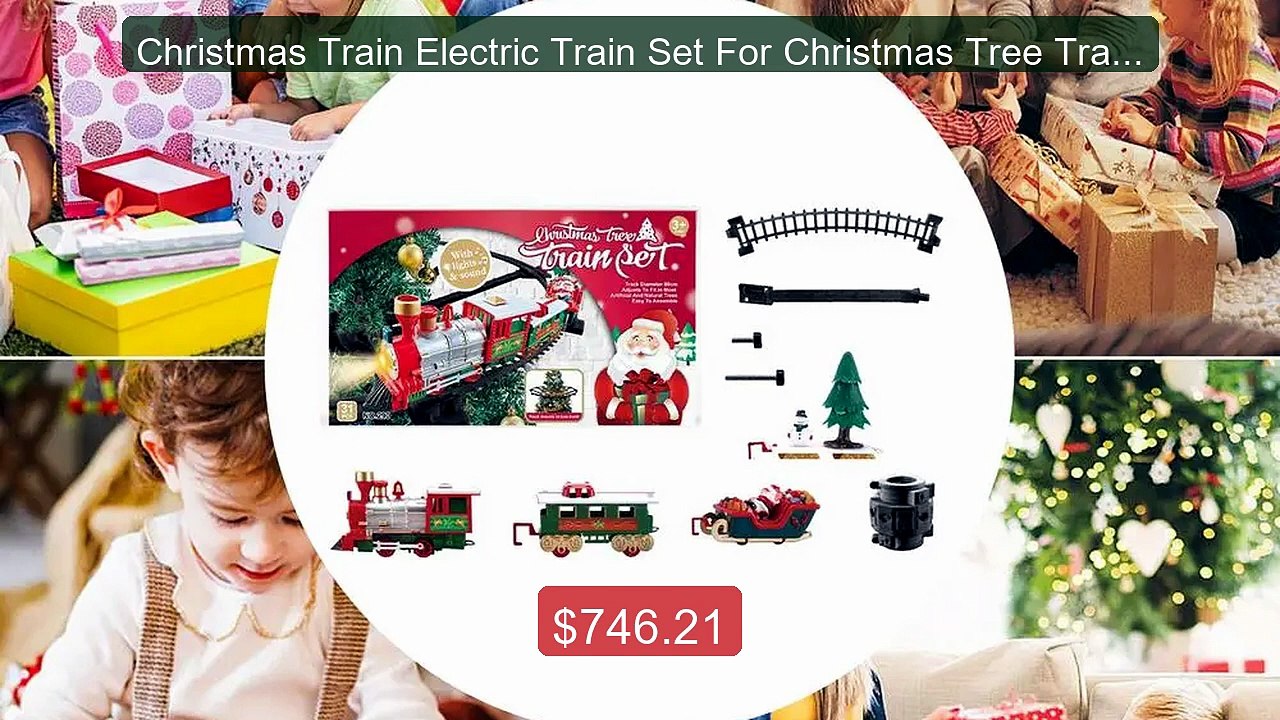 Christmas Train Electric Train Set For Christmas Tree Track Car Chr... -- Top Rated 2026 | Buy Now!