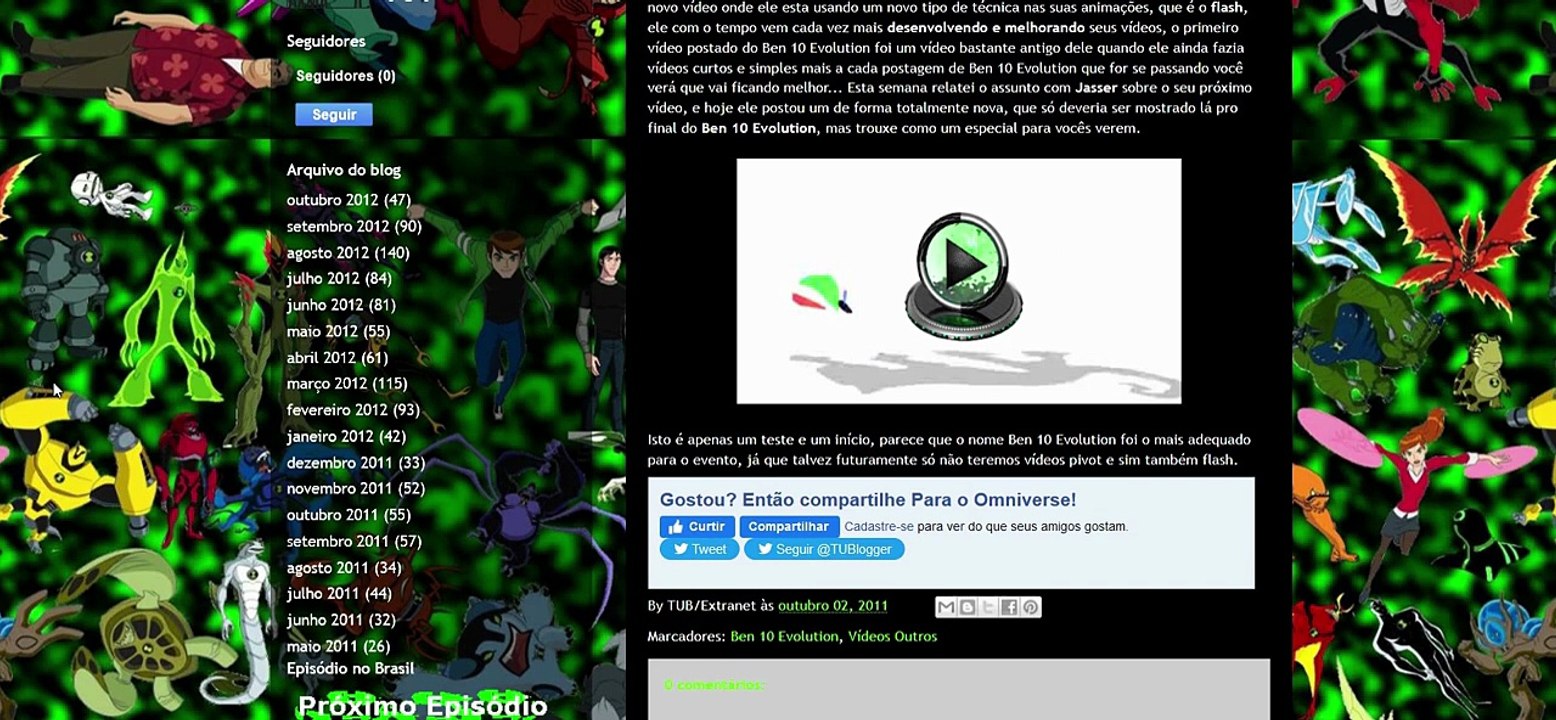 197- Ben 10 Evolution Especial  197ª Post