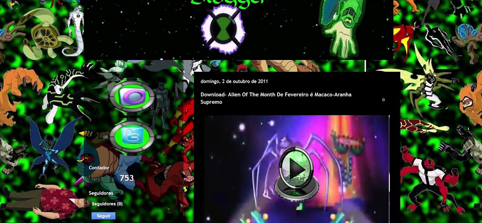 199- Download  Alien Of The Month De Fevereiro é Macaco Aranha Supremo 199ª Post