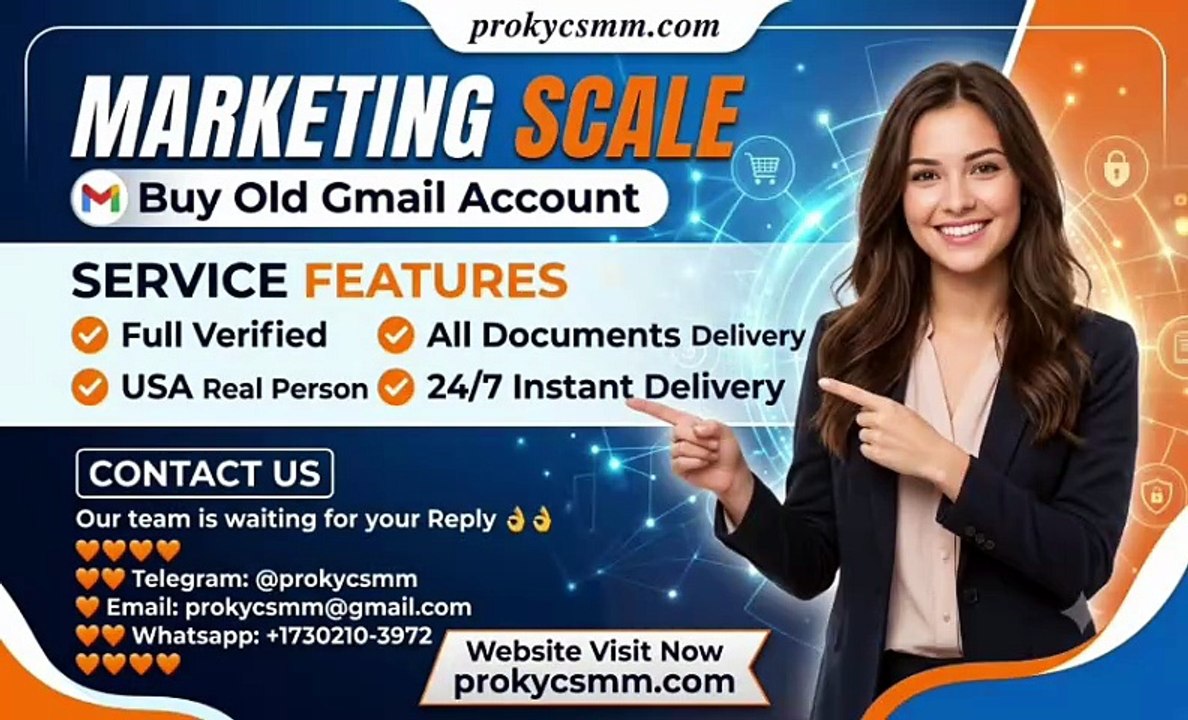 Buy Old Gmail Account – Reliable PVA Gmail Account Provider