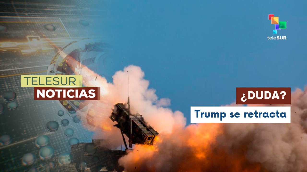 Trump duda en otorgar licencia a Ucrania para producción de misiles Patriot
