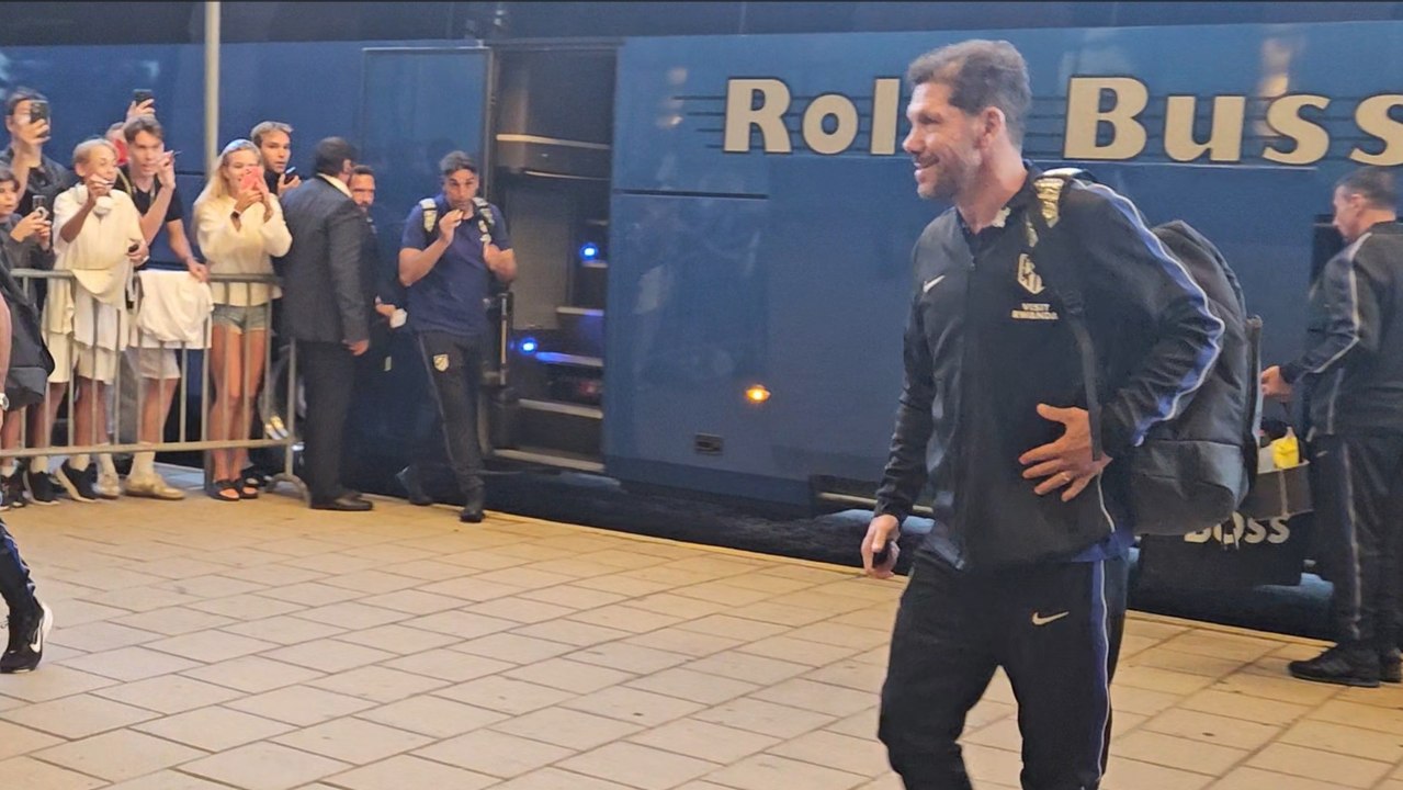 Simeone, jaleado en Estocolmo
