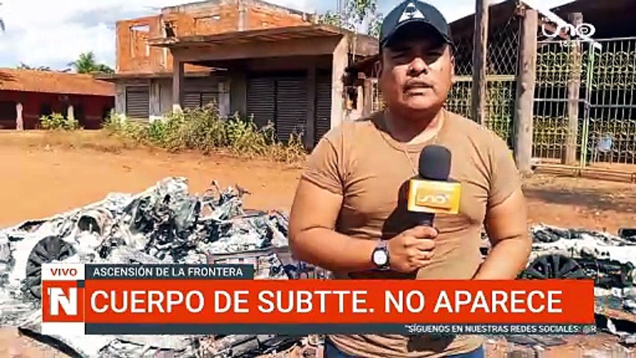 POLICÍA BUSCA A SIC4RI0S EN SAN MATÍAS