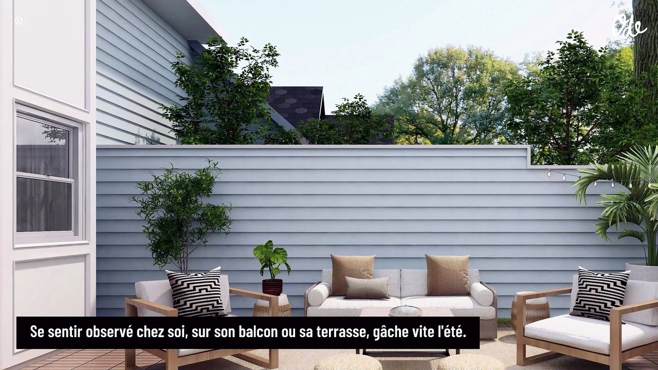 Voisins trop curieux ? Cinq astuces déco pour retrouver sa tranquillité sur un balcon, une terrasse ou dans un jardin