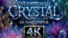 20 MIN Underwater Crystal 4K Live Wallpaper 💎🌊 | Relaxing Ocean Scenery | AMOLED Black | Ultra UHD Loop | Sleep, Relax & Focus