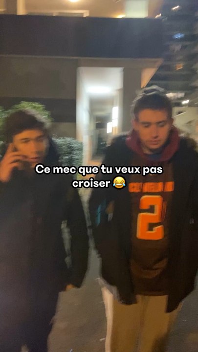 Tu croises tjr les gens que tu veux pas croiser 😂