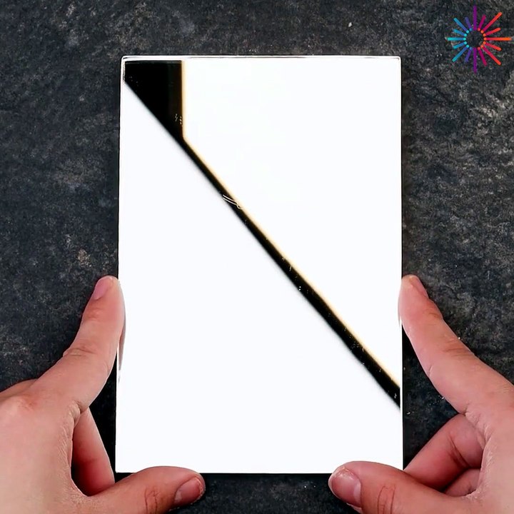 How to make a flower mirror using only clay!