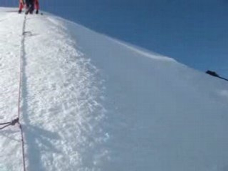 Aufstieg zum Piz Argient 3945m in der Bernina Gruppe