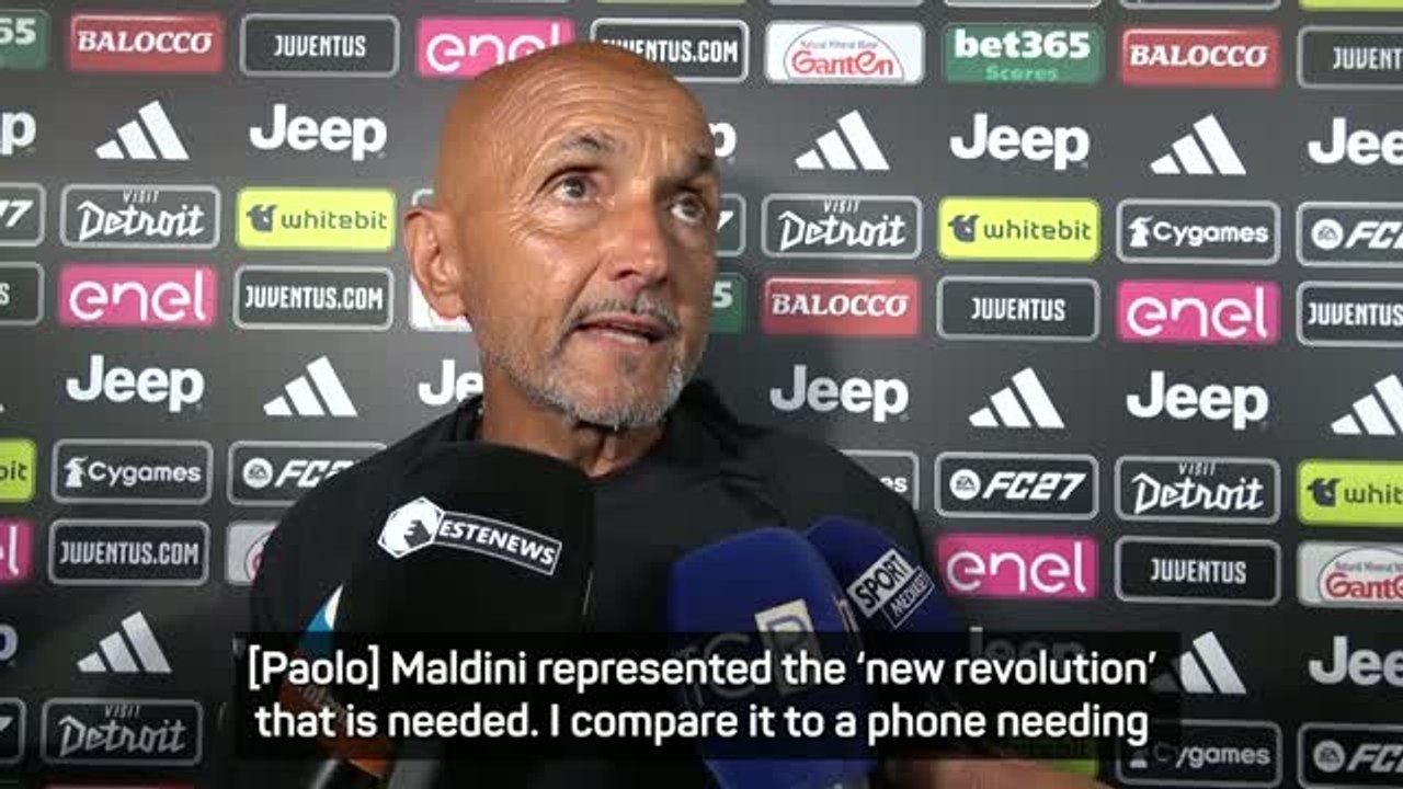 Italy have gone backwards with Maldini's resignation - Spalletti