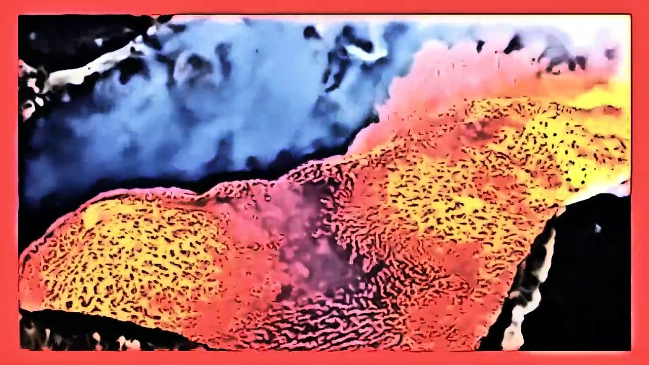 🌋 Volcanoes Dropping Hot Lava – Cartoonized!