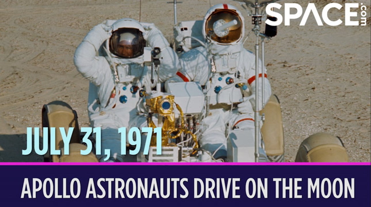 OTD in Space – July 31: Apollo Astronauts Drive on the Moon