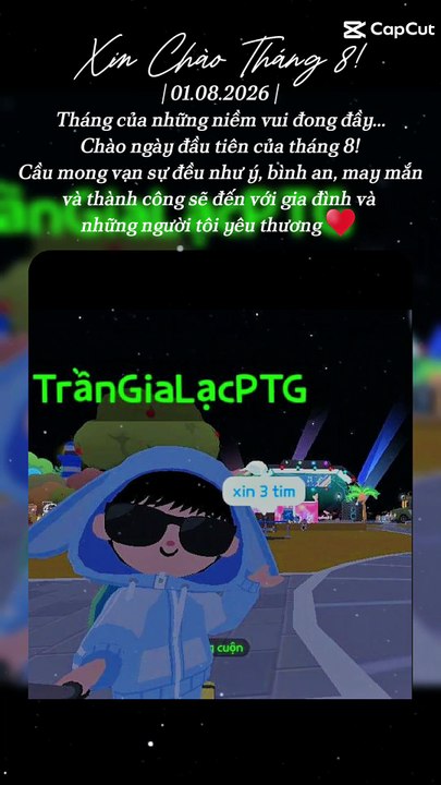 Tạm biệt tháng 7 và xin chào tháng 8 năm 2026