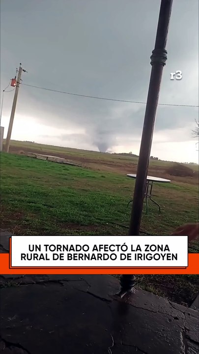 Tornado en Santa Fe y alerta meteorológica