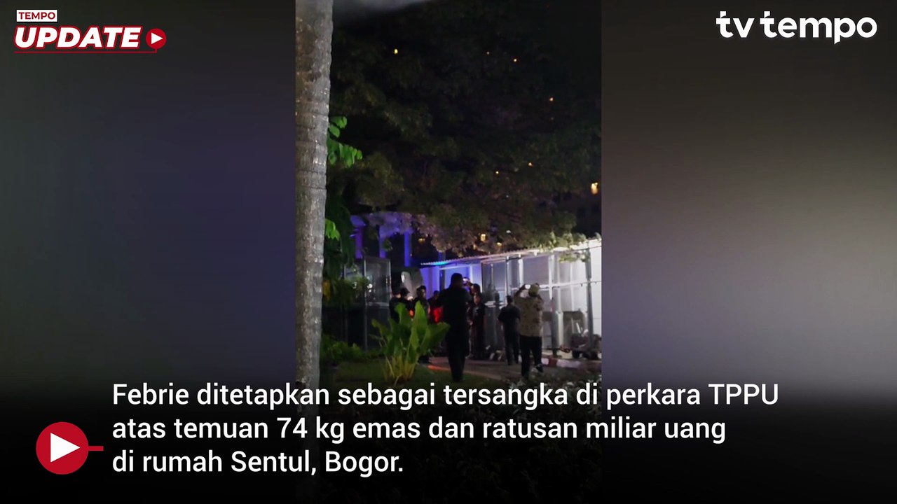 Detail Pasal yang Menjerat Febrie Adrianysah di Perkara TPPU