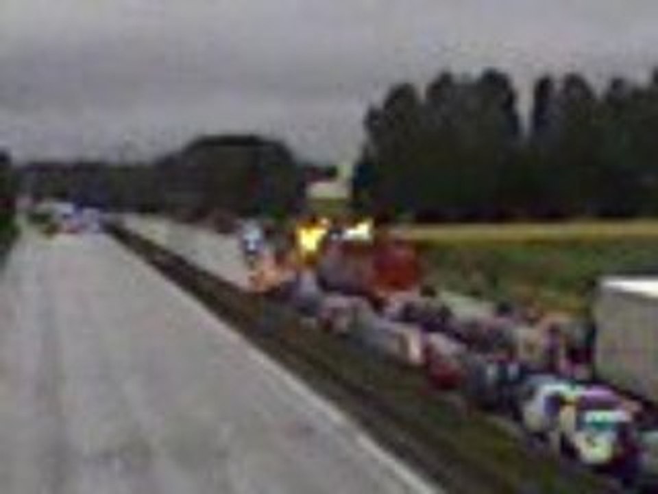 Accident autoraute a1