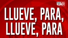 Llueve, para, llueve, para: podría caer granizo
