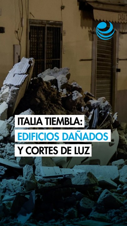Sismo de 4.7 cerca de Nápoles, Italia, dejó al menos 10 heridos leves y daños materiales