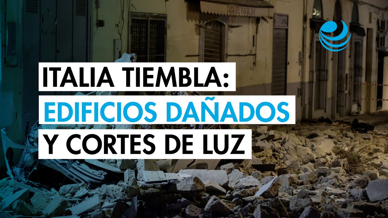 Sismo de 4.7 cerca de Nápoles, Italia, dejó al menos 10 heridos leves y daños materiales NH