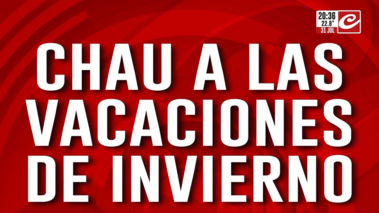 Chau a las vacaciones de invierno: se activa la vuelta a casa