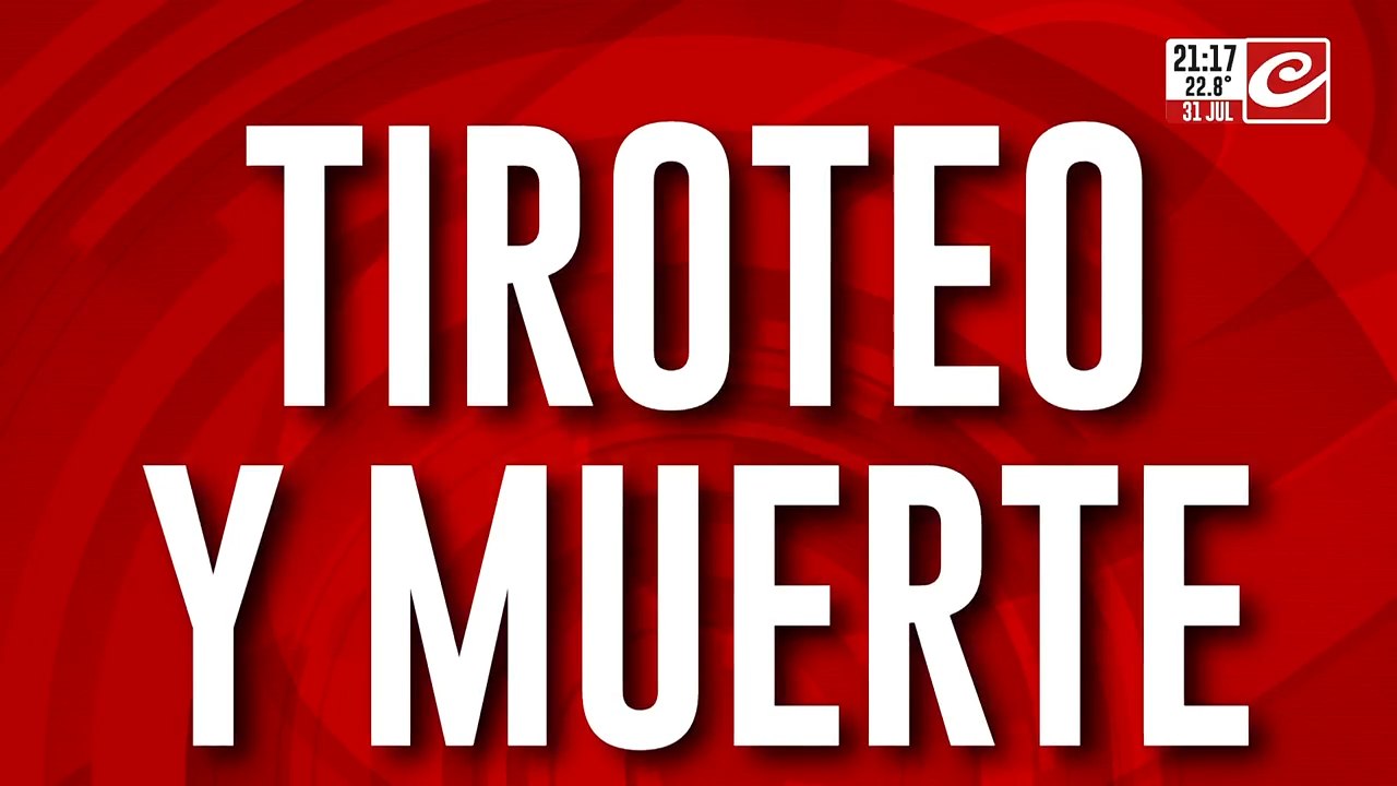 Tiroteo y muerte: ¿Robo o ataque sicario?