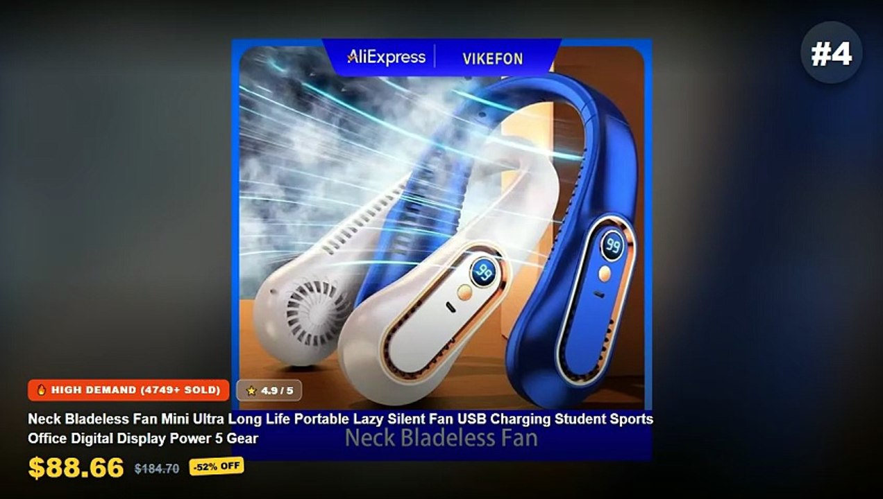 Portable Neck Fans For Summer Commutes: Top 5 Best Sellers