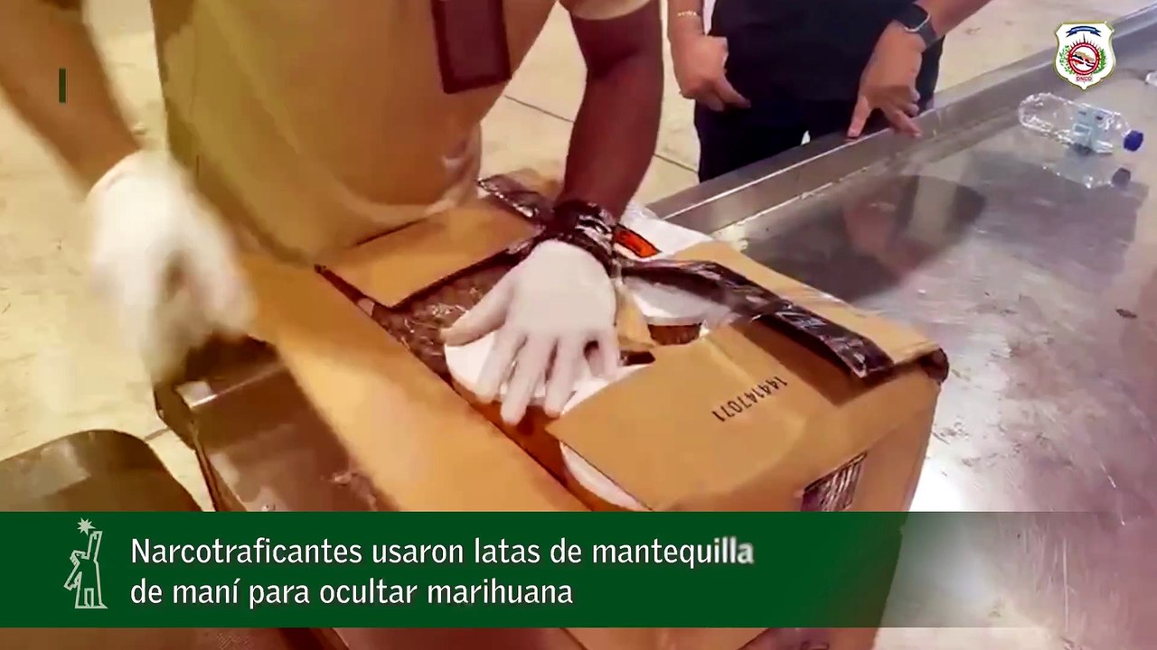 Narcotraficantes usaron latas de mantequilla de maní para ocultar marihuana